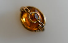 Load image into Gallery viewer, How Dare You - Oval / Pupil Hall - 14k Gold & Gemstone - Threadless End