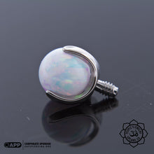 Load image into Gallery viewer, Threaded Claw-Set Gem, 4mm, 14g/12g