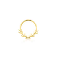 Load image into Gallery viewer, Raven Seam Ring - 14k Gold