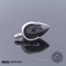 Load image into Gallery viewer, Threaded Prong Bullet-Cut, 18g - 12g