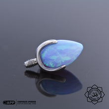 Load image into Gallery viewer, Threaded Prong Bullet-Cut, 18g - 12g