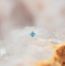 Load image into Gallery viewer, Threadless Prong-Set Gem Ends - Titanium