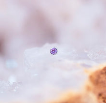 Load image into Gallery viewer, Threadless Prong-Set Gem Ends - Titanium