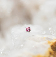 Load image into Gallery viewer, Threadless Prong-Set Gem Ends - Titanium