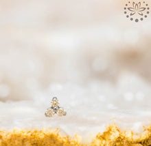 Load image into Gallery viewer, Threadless Trinity/Trio End - Titanium