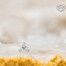 Load image into Gallery viewer, Threadless Trinity/Trio End - Titanium