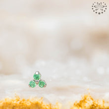 Load image into Gallery viewer, Threadless Trinity/Trio End - Titanium