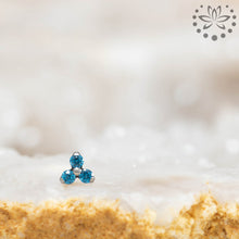 Load image into Gallery viewer, Threadless Trinity/Trio End - Titanium