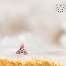 Load image into Gallery viewer, Threadless Trinity/Trio End - Titanium