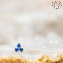 Load image into Gallery viewer, Threadless Trinity/Trio End - Titanium