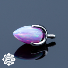 Load image into Gallery viewer, Threaded Prong Bullet-Cut, 18g - 12g