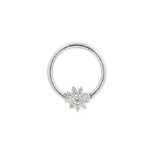 Load image into Gallery viewer, Eloise - 14k Gold & CZ Seam Ring