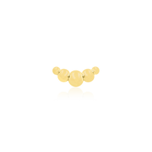 Load image into Gallery viewer, Croissant - 14k Threadless End