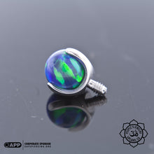 Load image into Gallery viewer, Threaded Claw-Set Gem, 4mm, 14g/12g