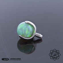 Load image into Gallery viewer, Threaded Claw-Set Gem, 4mm, 14g/12g