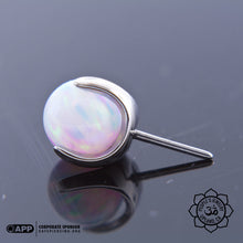 Load image into Gallery viewer, Threadless Claw-Set Gem, 4mm, 12g/14g
