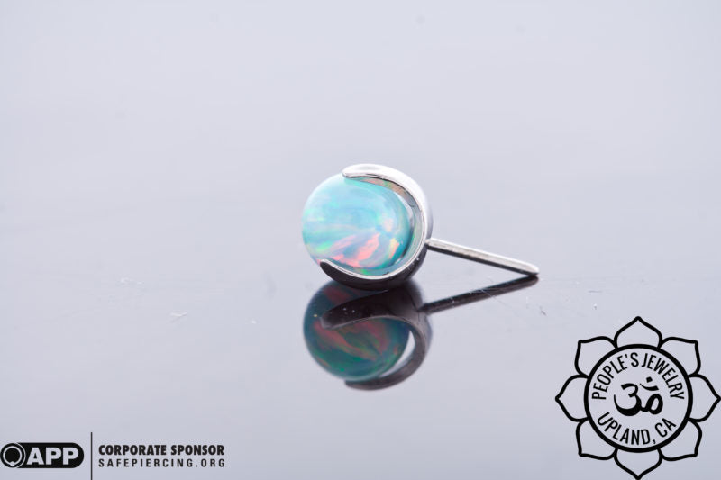 Threadless Claw-Set Gem, 2mm