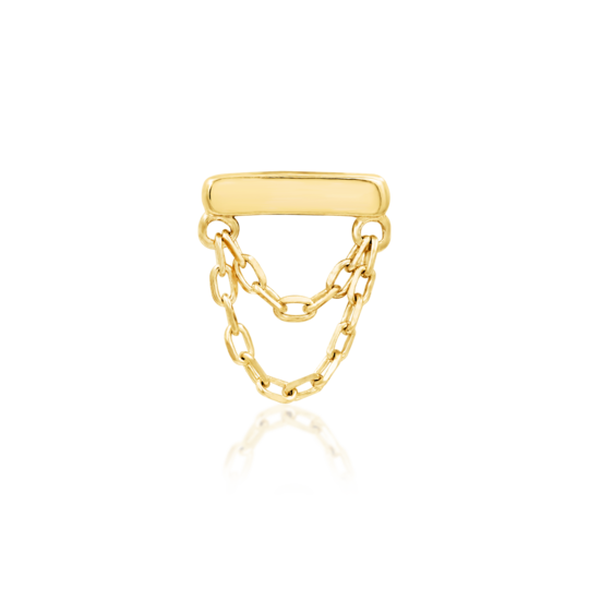 Daria - 14k Threadless End