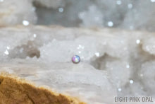 Load image into Gallery viewer, Threadless Cabochon Gem Ends - Titanium
