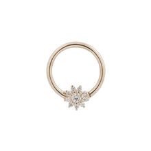 Load image into Gallery viewer, Eloise - 14k Gold &amp; CZ Seam Ring
