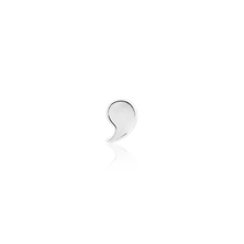 Load image into Gallery viewer, Gold Comma - 14k Threadless End
