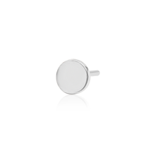 Load image into Gallery viewer, Gold Disk - 14k Threadless End
