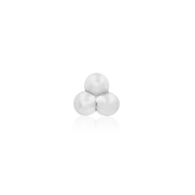 Load image into Gallery viewer, Tri-Bead - 14k Threadless End
