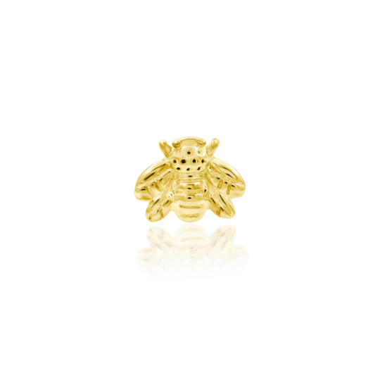 Mini-Bee - 14k Threadless End