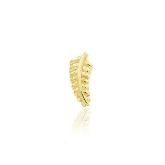 Mini-Quill - 14k Threadless End