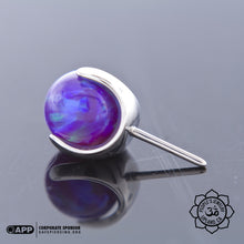 Load image into Gallery viewer, Threadless Claw-Set Gem, 4mm, 12g/14g
